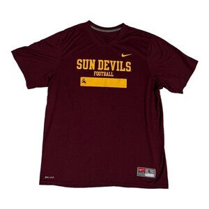 Nike Maroon Sun Devils Football Tee